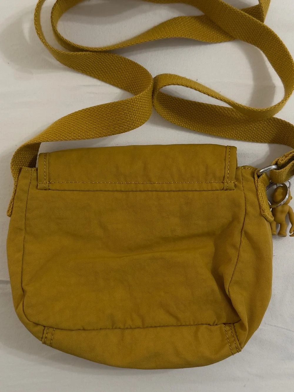 Kipling Golden Yellow Crossbody Bag - Picture 8 of 8